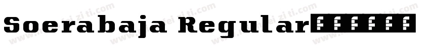 Soerabaja Regular字体转换